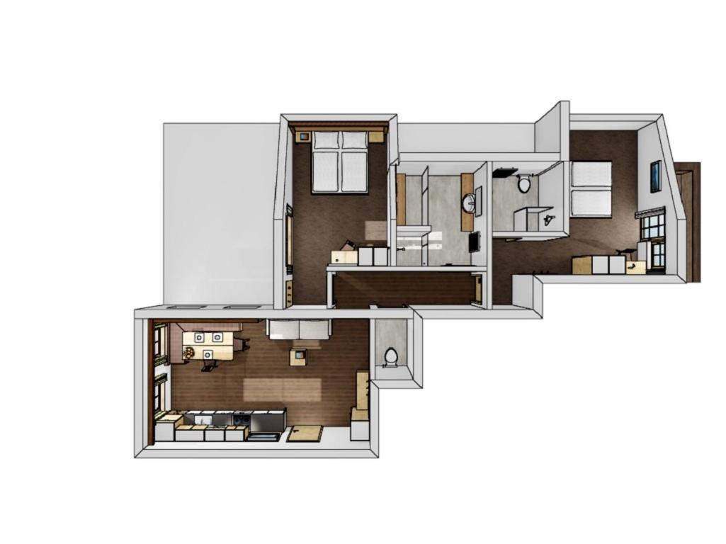 Appartements Alexander Fiss Bagian luar foto