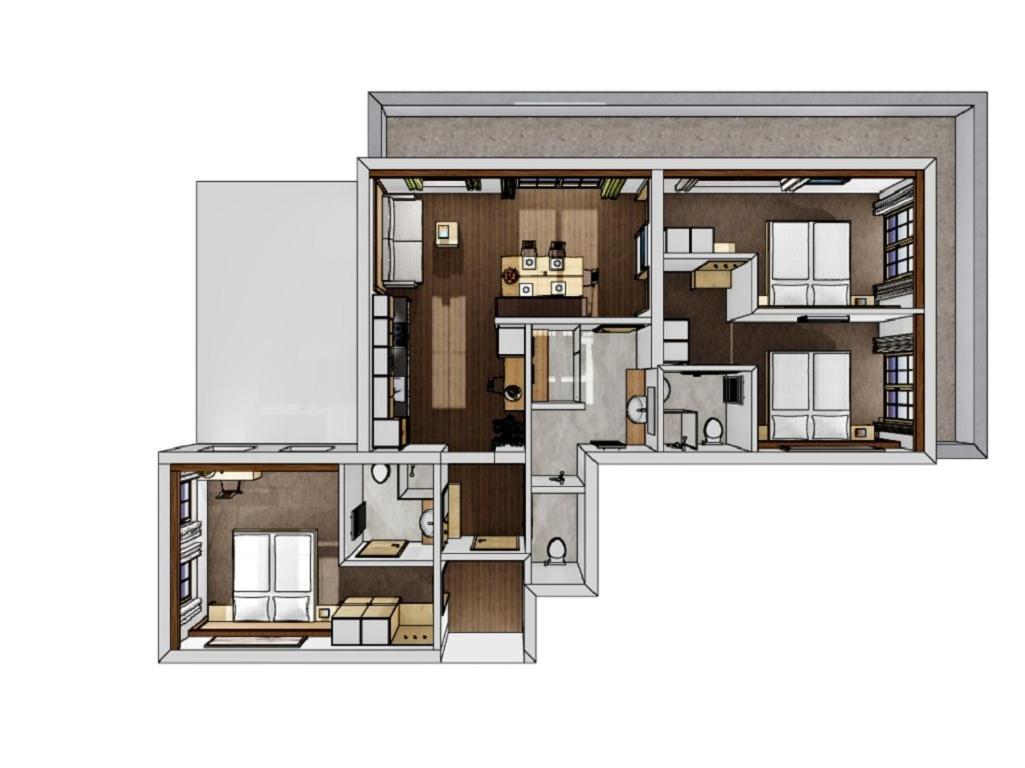 Appartements Alexander Fiss Bagian luar foto