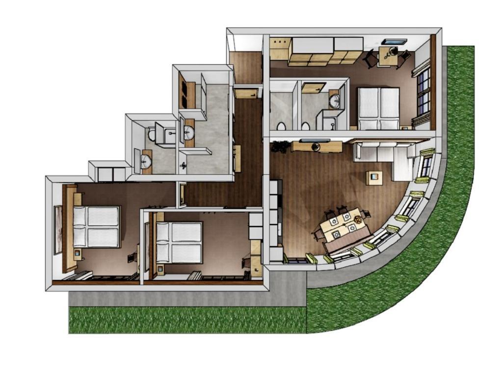 Appartements Alexander Fiss Bagian luar foto
